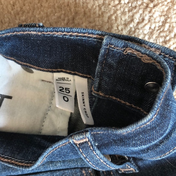 Skinny cropped jeans from Ann Taylor LOFT - Picture 4 of 4